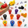 24 Pcs Dirt Bike Party Stampers,Motocross Birthday Party Supplies,Cross Country Motorcycle Extreme Sports Party Favors, Classroom Rewards Carnival Prizes, Racing Party Goodie Bag Pinata Fillers