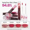 MAXCLINIC Rouge Star Plumping Lip Tattoo (0.17 oz) - 72-HR Long Lasting Waterproof Peel Off Lip Stain - Extreme Lip Plumper Transfer-Proof, Non -Sticky Hydrating Matte Lip Tint Tattoo (Plum Berry)