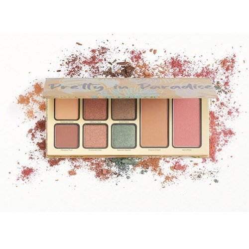 Violet Voss Pretty in Paradise All In One Face & Eye Shadow Palette, 0.49 Ounce (Pack of 1)