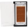 Scala Thickness 0.10mm C Curl Light Brown/Dark Brown/Black-Brown False lashes Individual Eyelash Extension Natural False Eyelashes (8mm, Light Brown)