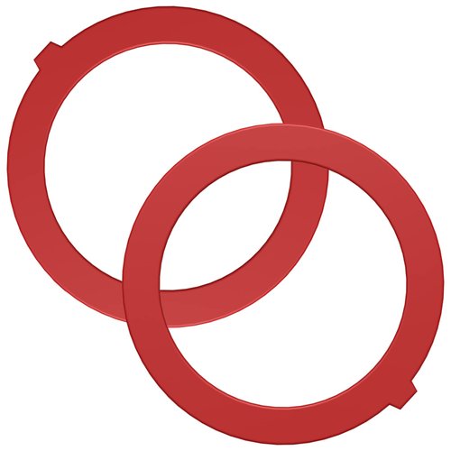 Flush Valve Seal for Kohler, Upgraded 2 Pack Silicone Material Canister Flush Valve Kit Toilet Tank Parts Gasket Replacement for K-GP1059291 for K-4436 Part