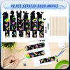 Joyvorite 144 Pcs Under the Sea Party Favors Set with Keychains Slap Bracelet Scratch Art Tattoo Stickers Wristbands Treat Boxes Ocean Party Favors Under the Sea Party Decorations