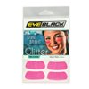 EyeBlack Under Eye Colorful Glitter Strips | Football, Baseball, Softball, Soccer | Great for Adults and Kids | Tailgating Fans, Sporting Events, Cheering Fans - 2 Pairs / 4 Strips - Pink