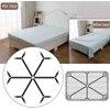 QoeCycth Sheet Fasteners, Adjustable Elastic Bed Sheet Holder Straps for Full,Queen,King Twin Bed,6 Way Cross Sheet Clips Suspenders Band,Fitted Round and Square Mattresses