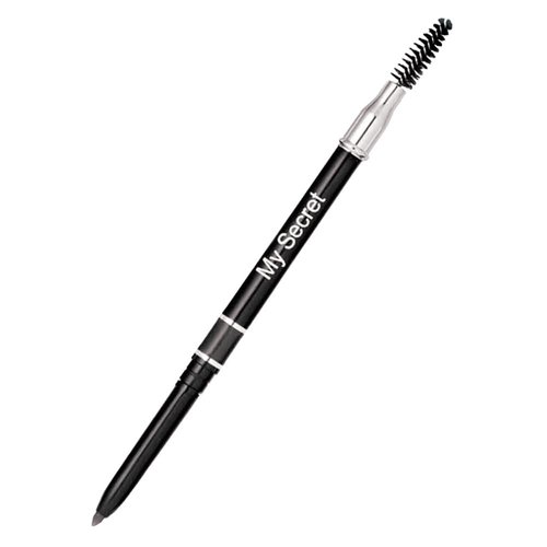 Collections Etc My Secret Cosmetics Eyebrow Pencil (Dark Brown)