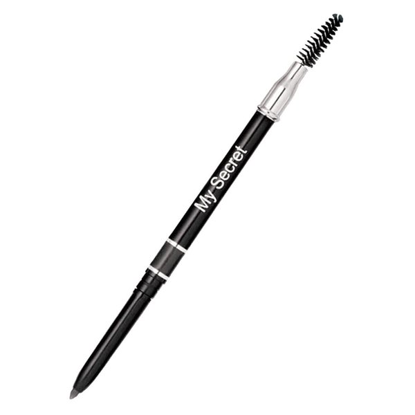 Collections Etc My Secret Cosmetics Eyebrow Pencil (Dark Brown)