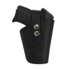 Barsony Black Leather Belt Clip Holster for Beretta Nano right