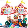 Katchon, Circus Tent Carnival Balloons - Gaint 30 Inch, Pack of 2 | Carnival Theme Party Decorations | Circus Balloons for Carnival Decorations | Circus Birthday Party Decorations | Carnival Tent