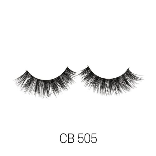 Laflare 3D CLEAR BAND eyelashes, Silk, Invisible band, Wispy, Natural, Glamorous flared look Faux Mink Lashes - 3 PACKS BUNDLE SPECIAL (3, CB505)