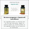 Freshfield Vegan Omega 3 DHA: Sustainably Sourced, Premium, Carrageenan Free, Compostable Bottle, Fish Oil Replacement, Carbon Neutral. Supports Heart, Brain, Joint Health w/ DPA (60)