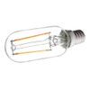 HERO-LED T8-DS-2W-WW27 Dimmable T8 E12 2W Candelabra Style LED Vintage Antique Filament Bulb, 25W Equivalent, Warm White 2700K, 4-Pack
