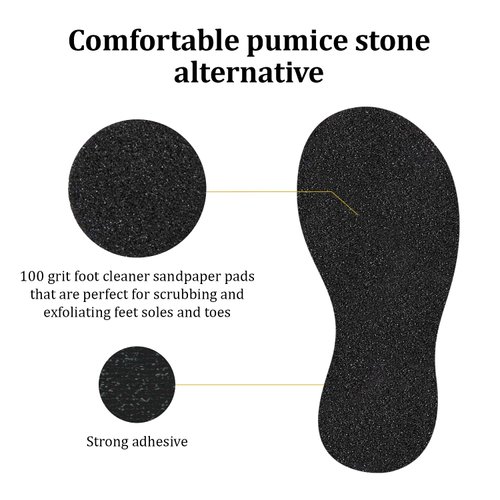 Floor Pumice Stone 2 PCS - Shower Foot Scrubber - Non-Slip Shower Massage Scrubber for Cleaning, Exfoliating, Massaging Feet, Removing Dead Skin & Callus - Foot Scrubber for Shower Floor & Bath Tub