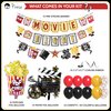 Pirese Movie Night Decorations, Movie Theme Party Decorations, Movie Night Party, Movie Party Decor | Hollywood Party Decorations | Movie Night Birthday Decorations, Hollywood Decorations, Movie Party