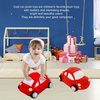 CHELEI2019 12.6" Car Stuffed Animal,Soft Red Stuffed Car Plush Pillow Toy,Gifts for Boys,Kids