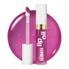 REVLON Super Lustrous Glimmer Lip Oil, Moisturizing Tinted Lip Makeup, Shiny Finish, Made with Nourishing Oils & Antioxidants, 006 Plum Pop, 0.13 fl oz