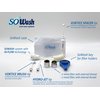 Water Flosser SOWASH TRIO, Faucet Oral Irrigator Dental Water Floss, It Connects Directly to The Faucet, Non-Electric Dental Irrigator, With Vortice tip+Vortice Brush tip+Waterjet tip, Italian Product