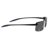 Flying Fisherman Cali Polarized Sunglasses with AcuTint UV Blocker for Fishing and Outdoor Sports, Black-Smoke, +2.50