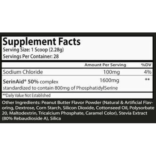 MPA Supps Cortisolve, Peanut Butter Flavor Optimize cortisol, Serinade, 28 Servings