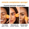Real Techniques Miracle Complexion Sponge Set 4 Pack, Makeup Blender Sponge For Liquid & Cream Makeup, Buildable Coverage, Foundation Sponge For Natural Base, Gift Set, Latex-Free Foam
