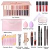 UCANBE All In One Makeup Kit for Women Full Kit, Makeup Gift Set for Valentine's Day Gift, Eyeshadow Palette Liquid Foundation Lip Gloss Etc,Makeup Set for Women & Makeup Beginners, Travel Makeup Set