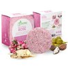 Solid Shampoo Bar And Conditioner Effect Hair Soap – 12 Pack Natural Shampoo Bars For Hair With Plant Based Essential Oils And Eco Friendly Zero Waste Biodegradable Packaging (Rose Pack Of 12)