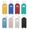 KUFptva Chapstick Holder Keychain Lip Balm Cover Lipstick Sleeve Pouch Gloss Organizers Keyring Backpack Decors, 9cm