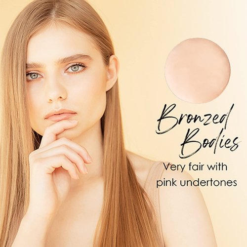 SWEET LEILANI-Foundation Full Coverage Concealer Makeup,Color Corrector Cream Foundation-No Parabens,Vegan Free and Cruelty Free-For All Skin Types | 0.60 OZ | Bronzed Bodies |