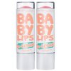 Maybelline New York Baby Lips Dr. Rescue Medicated Lip Balm Makeup, Coral Crave, Pack of 2