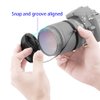 72mm Lens Cap Cover for Fuiji Fujifilm Fujinon XF 16-80mm f4,XF 50-140mm f/2.8 R LM OIS WR,HUIPUXIANG [2 Pack]