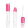 COSIDEA 26 pcs Empty 8ml Lip Gloss Tubes with clear Wand，Round Rose Pink Lipgloss Containers，DIY cosmetic packing Container Bulk Wholesale