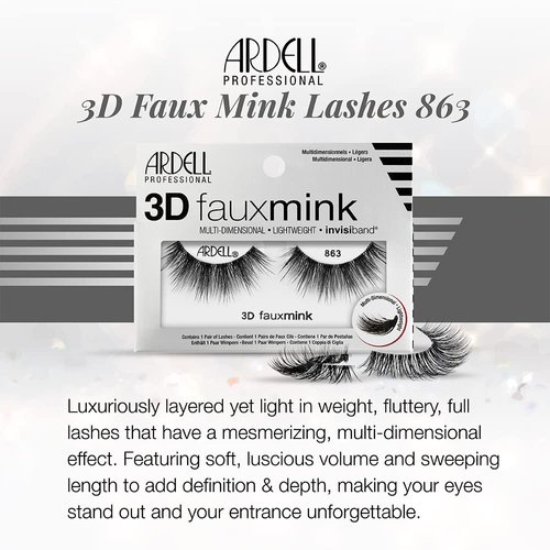 Ardell 3D Faux Mink Lashes 863