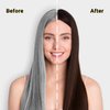 Herbishh Hair Color Shampoo 10 Sachet +1 Argan Hair Mask Pouch | 3 in 1 Hair Dye | PPD Free | Easy to Use | Gray Coverage | Travel Size | Available in 6 Colors | (Chestnut Brown)