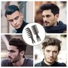 URAQT Hair Comb Set, 6Pcs Wide Tooth Hair Comb Styling Set, Professional Shaping & Wet Pick Pompadour Comb, Anti-Static Hairdressing Comb Curl Wet Comb for Men and Women Hair Hairstyle