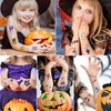 Konsait 144 Pcs Halloween Temporary Tattoos, Glitter Tattoos for Kids Body Makeup Fake Tattoos Cute Kids Tattoos Halloween Favors Halloween Goodie Bags Fillers 15 Sheets