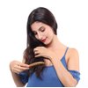 Louise Maelys 2pcs Sandalwood Wide Tooth Hair Combs Moon Shape Wooden Comb for Curly Hair