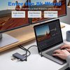 JSADZKJ 240W USB 4.0 C Fast Charging Cable 90 Degree USB 4.0 Type C Male to Male Cable 40Gbps USB Type C Data Short Cable 8K@60Hz Video Output Thunderbolt 3 Compatible for Smartphone Laptop