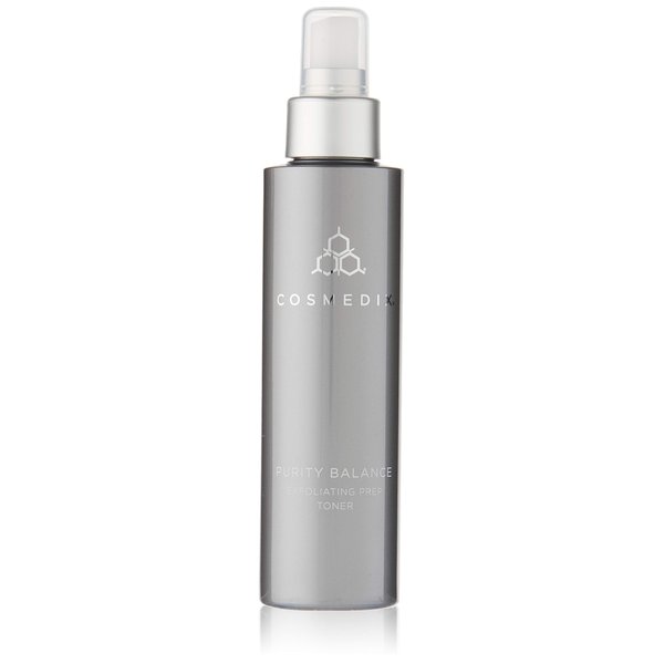 COSMEDIX Purity Balance Exfoliating Prep Face Toner, Deep Clean Pores, Hydrating & Cleansing, Acne-Prone Skin, Cruelty & Gluten Free