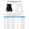 MANGOPOP Women's Basic High Waist Faux Leather Bodycon Mini Pencil Skirt Black
