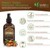 VoilaVe USDA and ECOCERT 100% Pure Organic Moroccan Argan Oil for Skin, Nails & Hair Growth, Anti-Aging Face Moisturizer, Cold Pressed, Hair Moisturizer, Rich in Vitamin E, As Seen On TV - 4 fl oz
