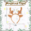Christmas Reindeer Antlers Headband Reindeer Ears Party Cosplay Costume Accessories