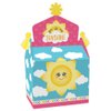 Big Dot of Happiness You Are My Sunshine - Treat Box Party Favors - Baby Shower or Birthday Party Goodie Gable Boxes - Set of 12