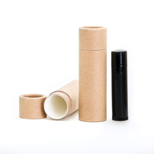 1 OZ Kraft Paperboard Lip Balm/Salve/Cosmetic/Lotion Tubes x12