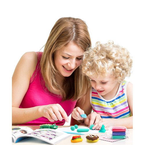 Sago Brothers Modeling Clay for Kids - Black,7 oz Molding Magic Clay for Kids Air Dry, Super Soft Clay for DIY Slime, Ultra Light Air Dry Modeling Clay for Toddlers Children Teens