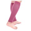 Doc Miller Calf Compression Sleeve Men and Women - 15-20mmHg Shin Splint Compression Sleeve Recover Varicose Veins, Torn Calf and Pain Relief - 1 Pair Calf Sleeves Maroon Color - Small Size