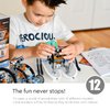 CIRO 12-in-1 Solar Robot Toys, STEM Education Activites Kits for Kids 8-12, 190 Pieces Building Sets