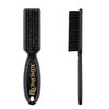 ROMONIX Barber Blade Cleaning Brush Hair Clipper Brush Nail Brush Tool for Cleaning Clipper (Black)