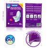 GoHygiene - Disposable Paper Toilet Seat Covers 8 Packs (80-Count) + 2 Free Packs (20-Count)!