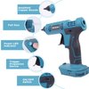 Cevhzoe Cordless Glue Gun for Crafts, Full Size Hot Glue Gun for Makita 18V Lithium-Ion Battery with 20Pcs 0.43" Glue Sticks and Insulated Copper Nozzle (Tool Only, Battery NOT Included)