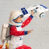 ArtCreativity Plush Toy Space Station, Soft Stuffed Outer Space Toy, Spaceship Toy for Creating Space Theme Birthday Decorations, Space Nursery Decor, and Outer Space Room Decor, Classic Toys