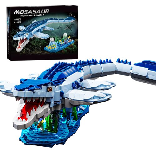 Mesiondy Dinosaur Building Blocks Set，STEM Dinosaur Toys for 6 7 8 9 10 11 12 13 14Year Old Boys (1158 Pieces)…